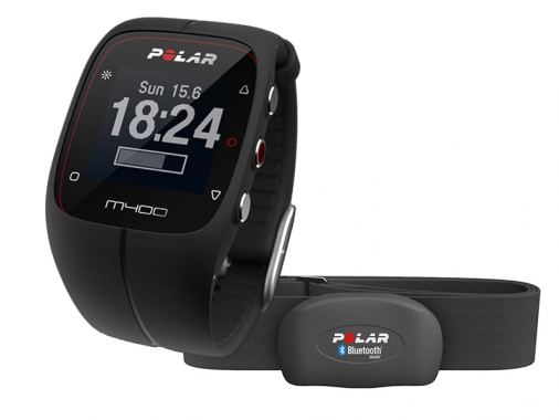 Спортивные часы с GPS Polar M400 c HRM (датчик пульса)