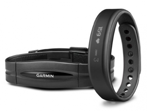 Монитор активности Garmin Vivosmart Bundle с HRM (датчик пульса)