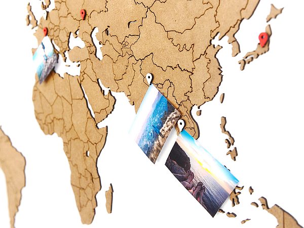 Интерьерный пазл MiMi World Map True Puzzle (100 х 60 см)