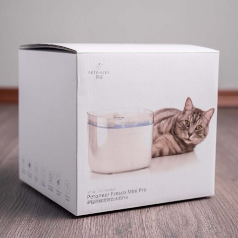 Умная поилка-фонтан c Wi-Fi для кошек и собак Petoneer Fresco Mini Pro