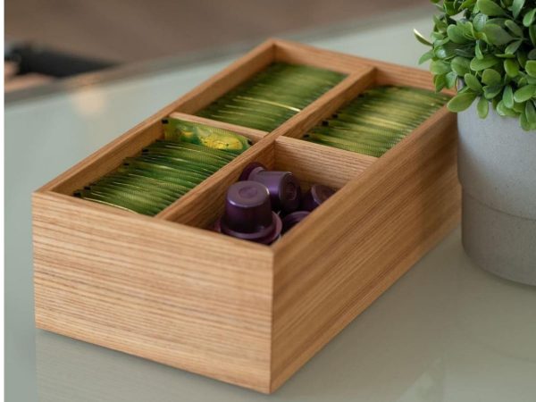Ящик для чайных пакетиков и кофейных капсул