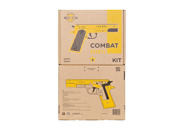 Сборная модель-макет T.A.R.G. пистолет COMBAT M1911
