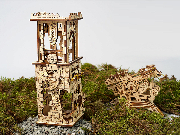 3D-пазл UGears Башня-аркбаллиста (Archballista Tower)
