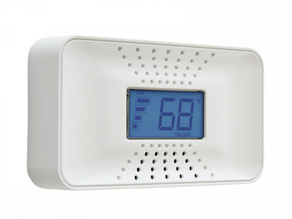 Датчик угарного газа First Alert Carbon Monoxide Alarm с дисплеем и встроенной батареей