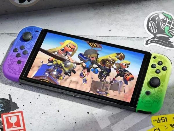 Игровая консоль Nintendo Switch OLED (Splatoon 3 Edition)