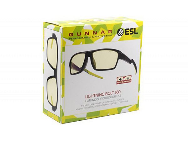 Очки для компьютера (для геймеров) GUNNAR Lightning Bolt 360 ESL