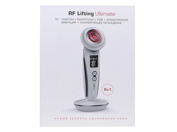 Аппарат для безоперационного RF лифтинга и омоложения кожи лица 6 в 1 Gezatone m1610