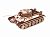 Деревянный конструктор Eco Wood Art Танк Т-34-85