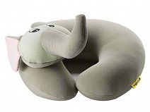 Детская подушка для путешествий Travel Blue Fun Pillow Слон с наполнителем из микробисера (238)