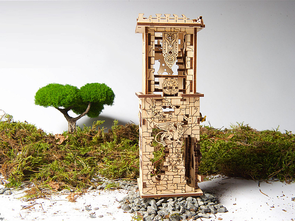 3D-пазл UGears Башня-аркбаллиста (Archballista Tower)