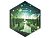 Деревянный пазл Unidragon Hexagon Вечнозеленый (23,8 x 27 см, 100 дет.)