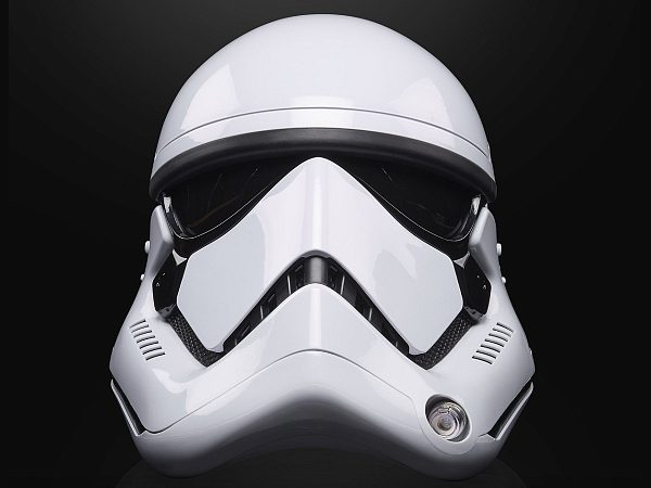 Шлем (реплика) Star Wars Black Series First Order Stormtrooper Premium Electronic Helmet F0012