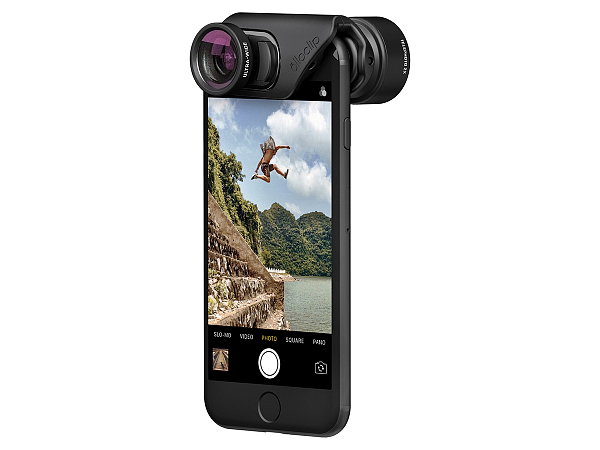 Объектив Olloclip Active Lens для iPhone 7/7 Plus черный