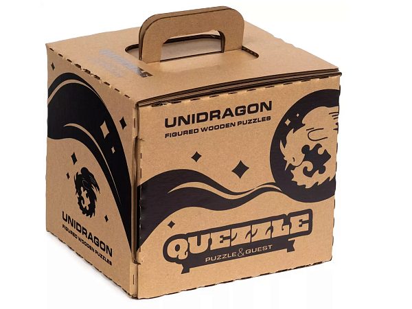 Деревянный пазл-квест Unidragon Quezzle Удивительная Каппадокия (полный набор)