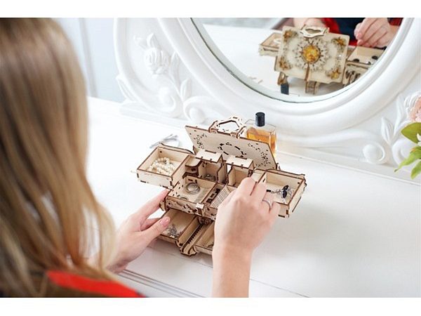 3D-пазл UGears Янтарная шкатулка