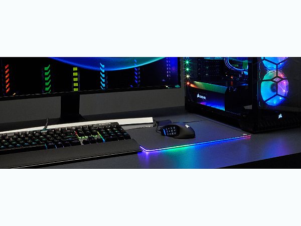 Коврик для игровой мыши Corsair Gaming MM800 RGB POLARIS Mouse Pad (EU)