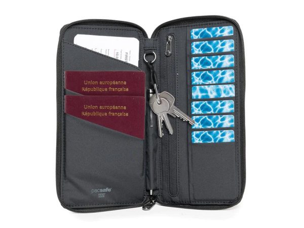 Портмоне для путешествий Pacsafe RFIDsafe Travel Wallet