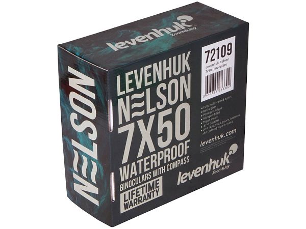 Бинокль Levenhuk Nelson 7x50 с сеткой и компасом