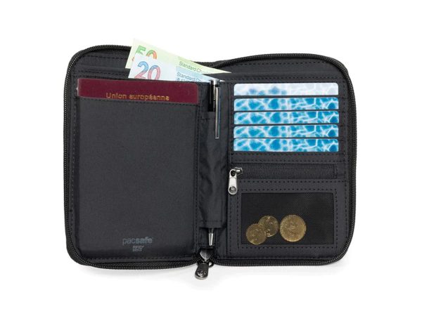 Портмоне для путешествий Pacsafe RFIDsafe Compact Travel Organizer