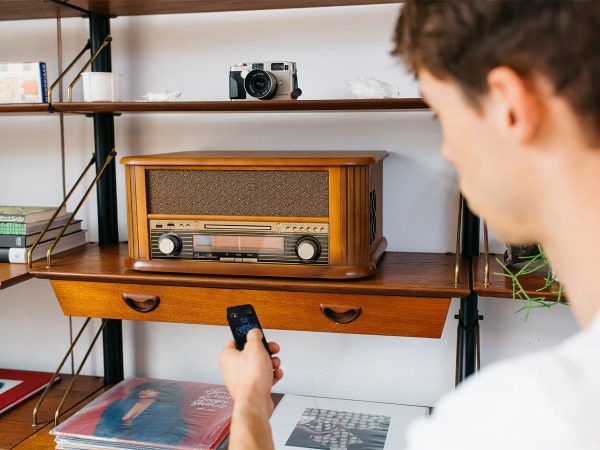 Виниловый проигрыватель Lenco TCD-2500 (USB, CD, FM-радио)