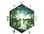 Деревянный пазл Unidragon Hexagon Вечнозеленый (23,8 x 27 см, 100 дет.)
