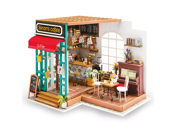 Интерьерный конструктор DIY House Кафе Simon's Caffee