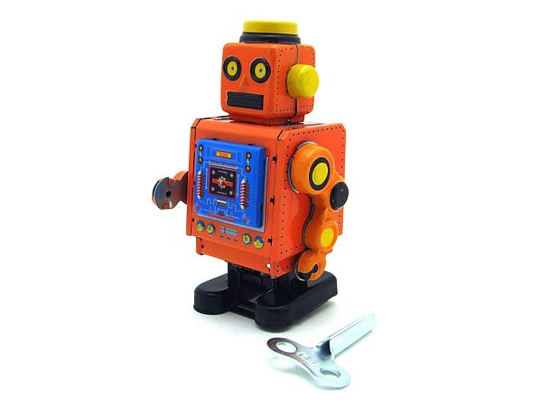 Заводной ретро-робот (R11)