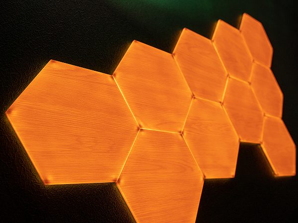 Умная система освещения Nanoleaf Elements Hexagon Starter Kit (7 панелей)