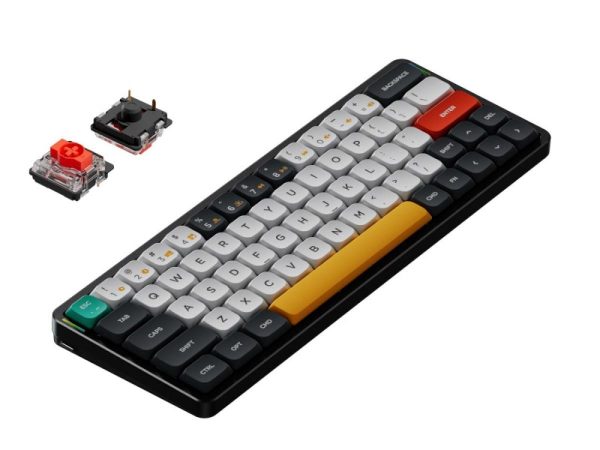 Беспроводная механическая ультратонкая клавиатура Nuphy AIR60, 64 клавиши, RGB подсветка