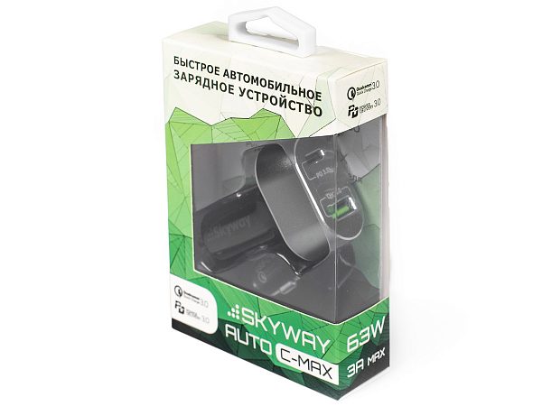 Автомобильное зарядное устройство Skyway Auto C-Max