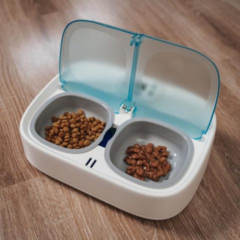 Умная автоматическая кормушка для кошек и собак Petoneer Two-Meal Feeder