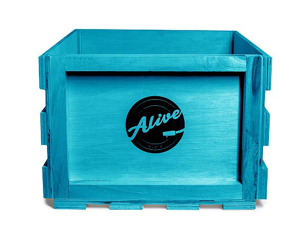 Ящик для 80 пластинок Alive Audio Nature