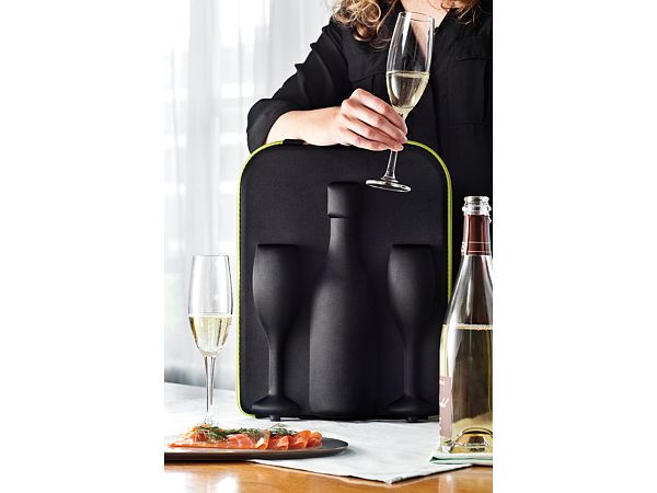 Кейс для шампанского и двух бокалов XD Design Flute