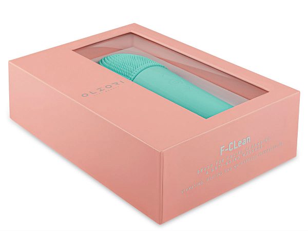 Ультразвуковая щеточка для очищения лица Olzori F-Clean с нагревом