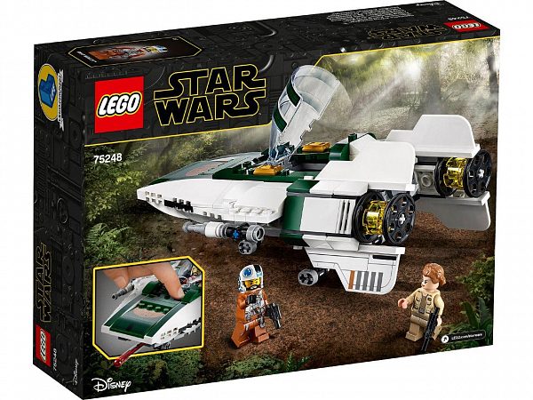 Конструктор LEGO Star Wars 75248 Звёздный истребитель Повстанцев, тип A