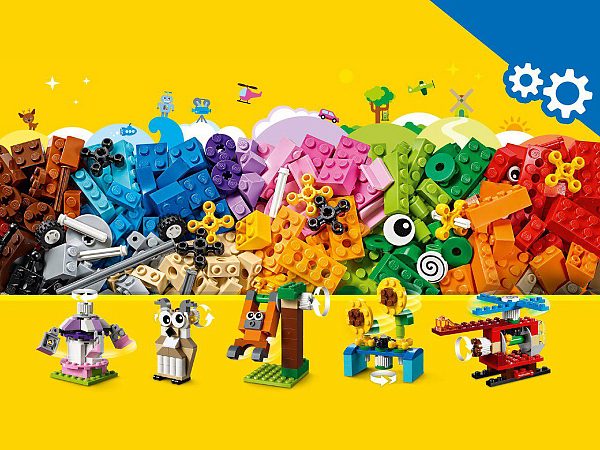 Конструктор LEGO Classic 10712 Кубики и механизмы