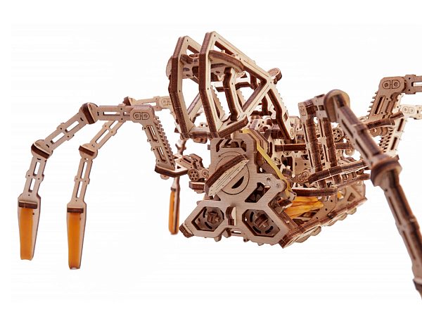 Механический 3D-пазл из дерева Wood Trick Космический Паук