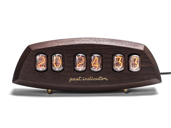 Ретро часы на лампах Past Indicator Луноход-1