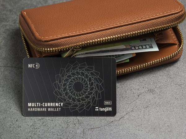 Криптовалютный кошелек Tangem Wallet набор из 3 карт