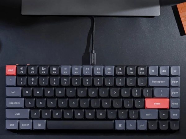 Беспроводная механическая ультратонкая клавиатура QMK Keychron K3 Pro, 84 клавиши, RGB-подсветка
