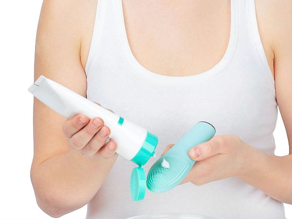 Ультразвуковая щеточка для очищения лица Olzori F-Clean с нагревом